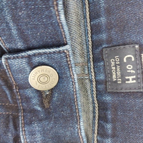 Citizens of Humanity Agnes Mid Rise Slim Straight in Midnight Blue - Picture 6 of 9